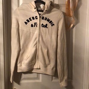 Make offer! White Abercrombie & Fitch jacket